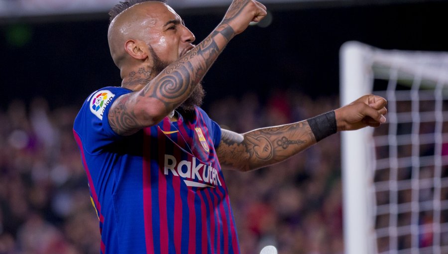 Vidal entró y fue protagonista en el triunfo del Barcelona sobre la Real Sociedad