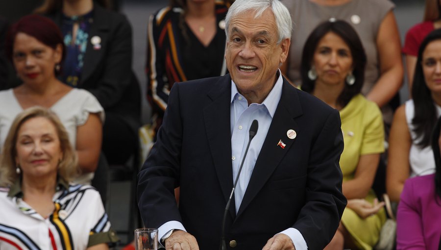 Presidente Piñera anuncia proyecto de ley de monitoreo para mujeres víctimas de violencia