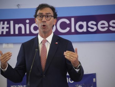 Ministro de Educación descarta recomendar suspensión de clases producto del coronavirus