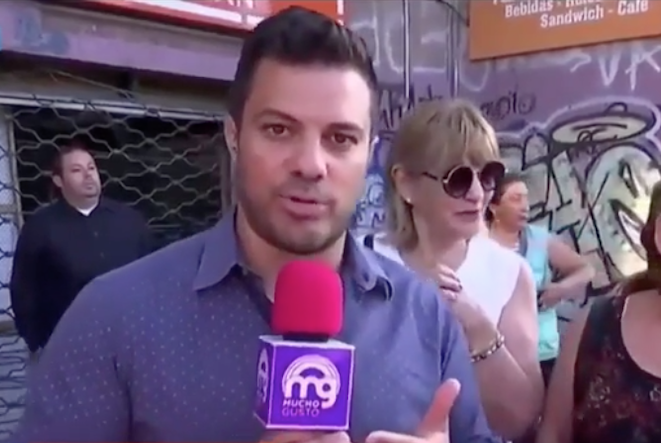 Notero del «Mucho gusto» denunció a mujer que lo acosó en vivo