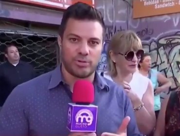 Notero del «Mucho gusto» denunció a mujer que lo acosó en vivo