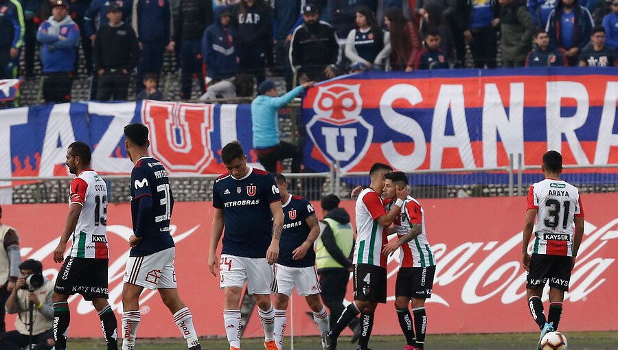 Partido entre Palestino y Universidad de Chile fue finalmente suspendido