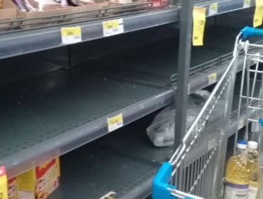 Psicosis en Supermercados y Farmacias: Jabones, paracetamol, desinfectantes, cloro los productos arrasados de las góndolas