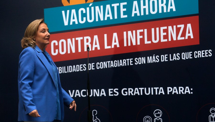 Primera Dama recalca que campaña de vacunación contra la influenza dura dos meses