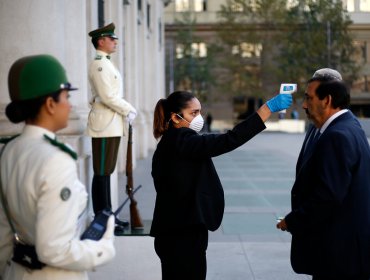 Palacio de La Moneda extrema sus medidas de prevención ante el Covid-19