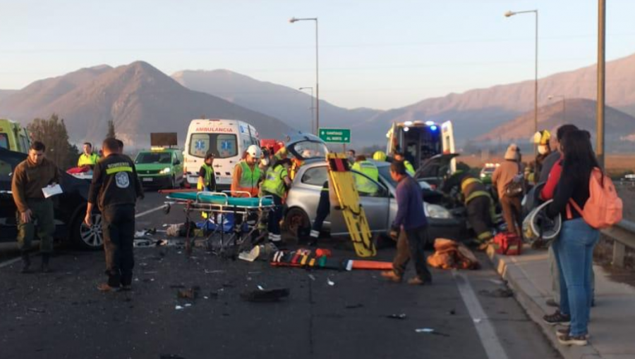 Niño de 4 años fallece luego de violenta colisión vehicular en la ruta 60CH de Llay Llay