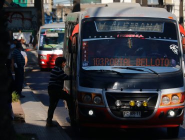 Microbuseros del Gran Valparaíso dan ultimátum al Gobierno: amenazan con paro si no pagan subsidio por déficit de pasajeros