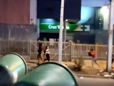Intento de saqueo en supermercado de La Florida fue frustrado por personal policial