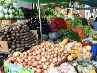 Feria Diego de Almagro de San Felipe funcionará sólo con puestos de frutas, verduras y artículos de primera necesidad