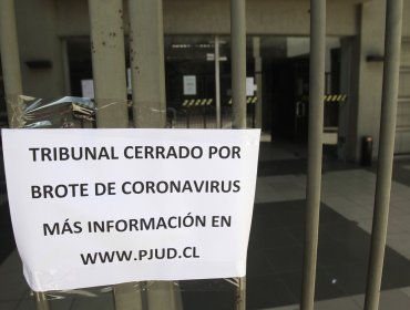 Cierran juzgados civiles de Iquique por posible caso: Sería primero de Tarapacá