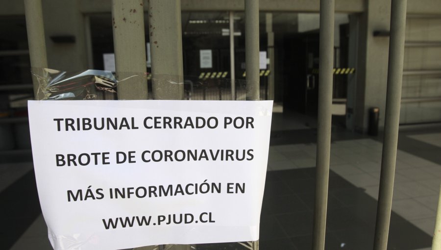 Cierran juzgados civiles de Iquique por posible caso: Sería primero de Tarapacá