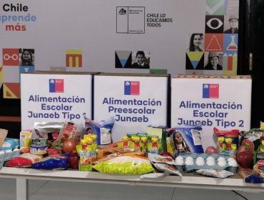 Carabineros incautó alimentos Junaeb que se vendían en feria libre de La Pintana