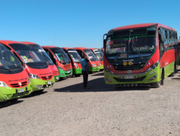 17 líneas del transporte público del Gran Valparaíso se sumaron al paro: conductores exigen seguridad ante el coronavirus