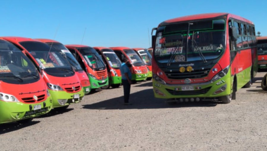 17 líneas del transporte público del Gran Valparaíso se sumaron al paro: conductores exigen seguridad ante el coronavirus