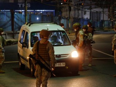 23 personas fueron "conducidas" a unidades policiales por no respetar el toque de queda en la región de Valparaíso