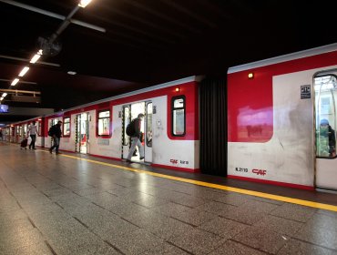 Metro registró 241.679 pasajeros menos entre el lunes y viernes de semana pasada