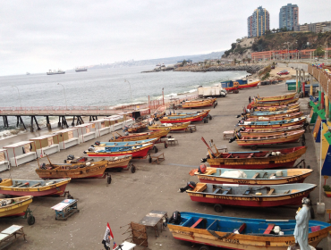 Pescadores deciden reabrir Caleta Portales debido a grave crisis económica que atraviesan