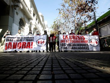 Trabajadores del Metro se manifestaron exigiendo medidas sanitarias y de protección de empleos