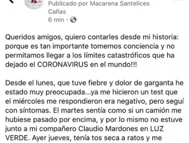 Ex alcaldesa Macarena Santelices internada en Clínica de Viña del Mar con síntomas de coronavirus