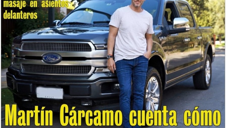 Martín Cárcamo y criticada portada de diario: "Me dio mucho pudor y pena"