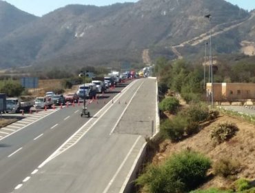 Intensifican controles sanitarios en carreteras de la región de Valparaíso en la previa a Semana Santa