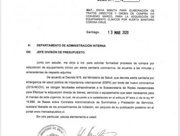 Sigue el misterio por las cifras de respiradores mecánicos en Chile: Empresas que recibieron órdenes de compra del Estado no tienen clara su entrega al Gobierno