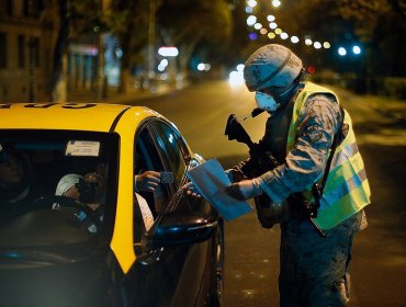 66 personas fueron "conducidas" por no respetar el toque de queda en la región de Valparaíso