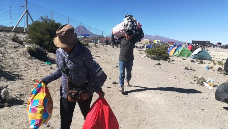 Ciudadanos bolivianos cumplirán cuarentena en Iquique antes de volver a su país