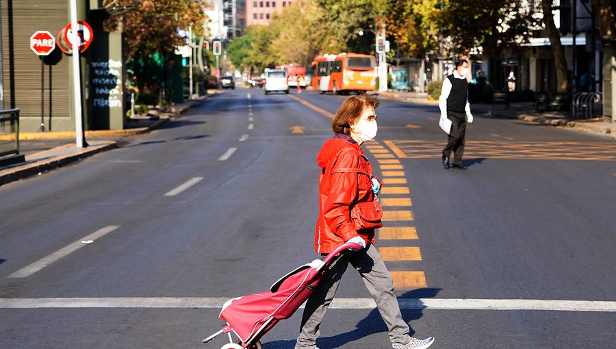 Flujo vehicular en la región Metropolitana aumentó un 20% en comparación al lunes pasado