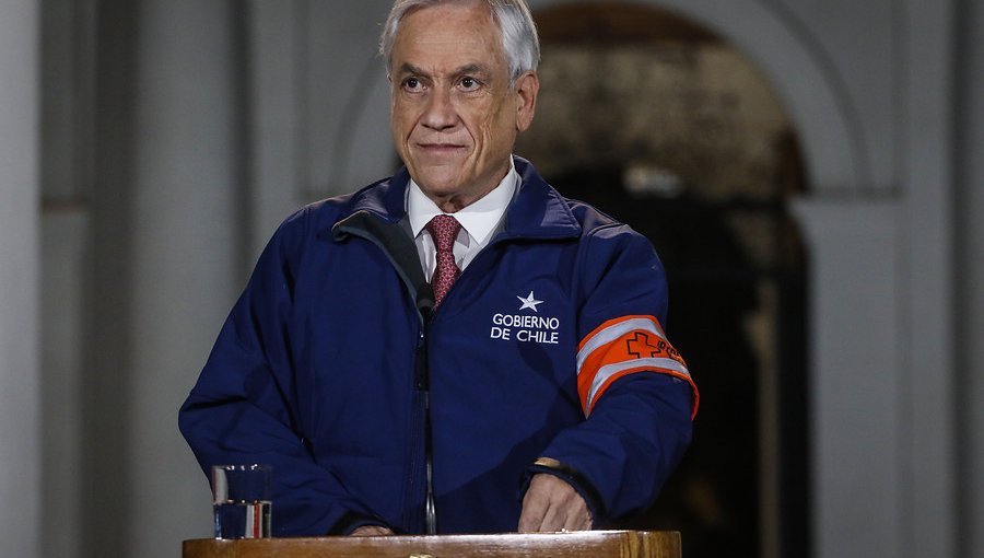 Presidente Piñera anuncia proyecto que sanciona con trabajo comunitario a infractores de normativa sanitaria