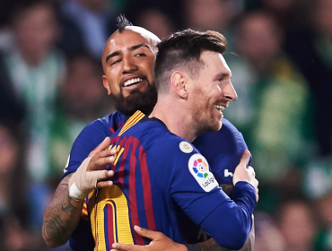 Lío Messi estaría "enojado" por eventual partida de Arturo Vidal del Barcelona