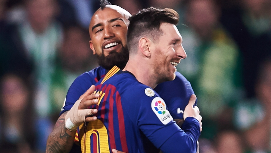 Lío Messi estaría "enojado" por eventual partida de Arturo Vidal del Barcelona