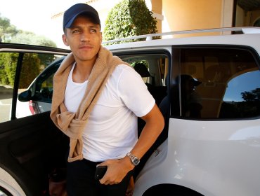 Alexis Sánchez regresó a Italia y deberá permanecer 14 días en cuarentena