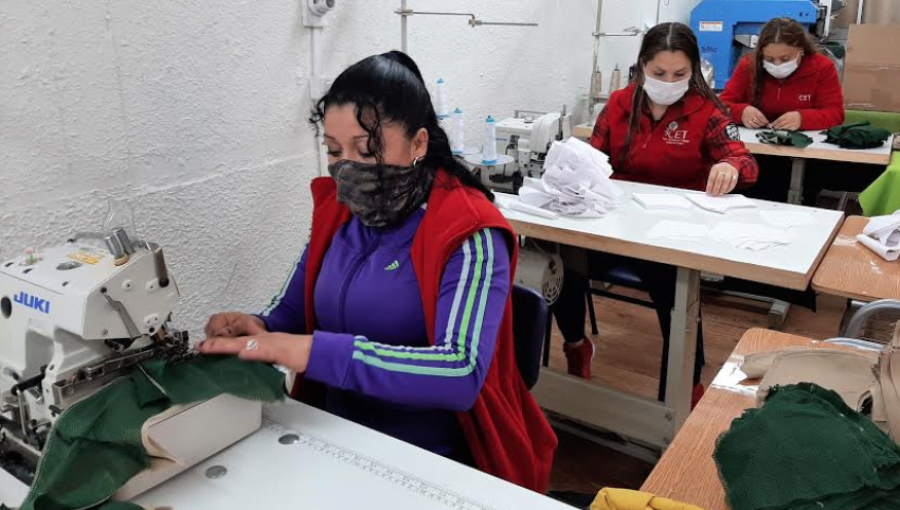 Gendarmería entrega mascarillas reutilizables a todos sus funcionarios de la región de Valparaíso