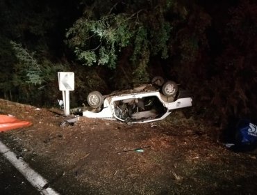 Cuatro fallecidos deja accidente en ruta que une Lautaro con Curacautín