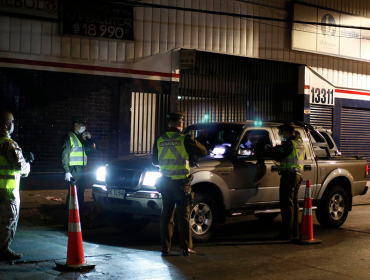 63 personas fueron conducidas por infringir el toque de queda en la región de Valparaíso