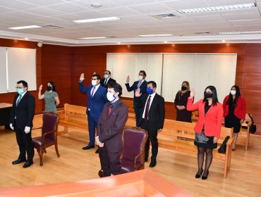 Corte Suprema realizó por primera vez el juramento de abogados por videoconferencia