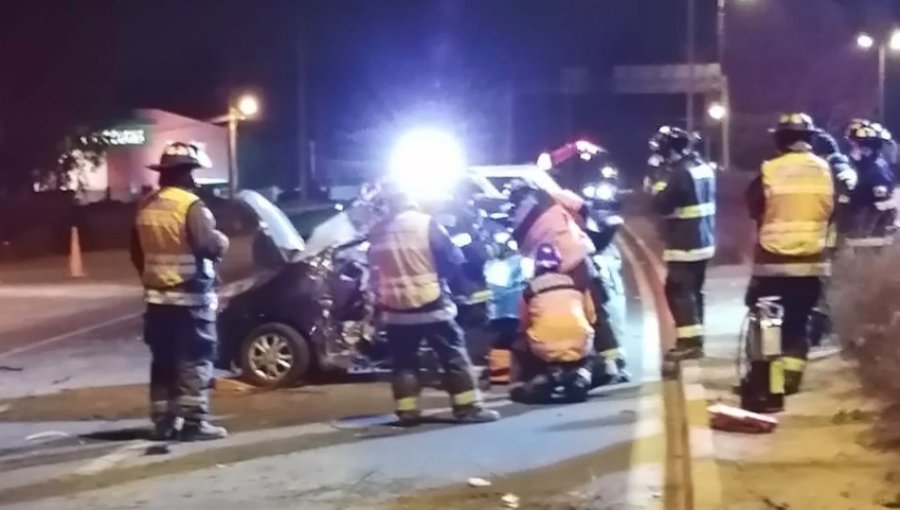 Accidente de tránsito deja una víctima fatal en el camino internacional de Viña del Mar