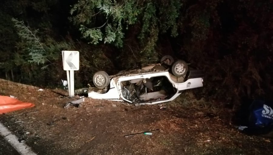 Cuatro fallecidos deja accidente en ruta que une Lautaro con Curacautín