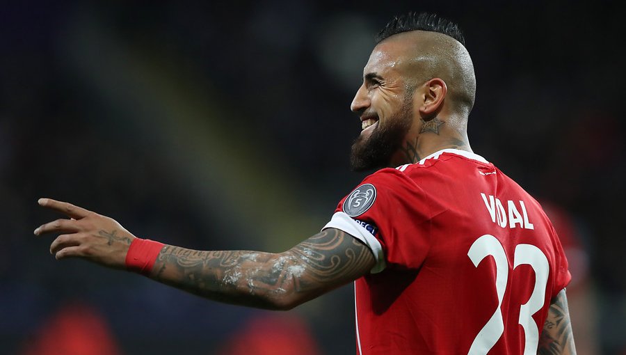 Arturo Vidal fue incluido entre los mejores jugadores del Bayern Múnich del siglo XXI