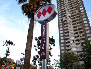 Estación Parque Almagro del Metro de Santiago permanecerá cerrada desde este jueves al domingo