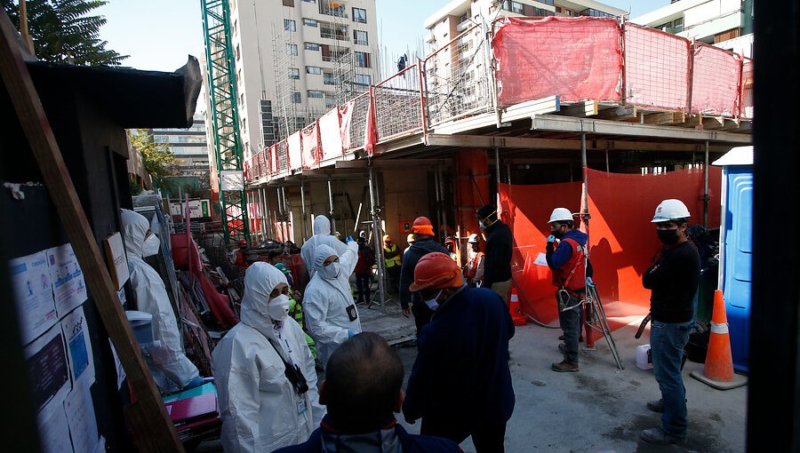 Confirman cinco casos de Covid-19 en trabajadores de obra de construcción en Providencia