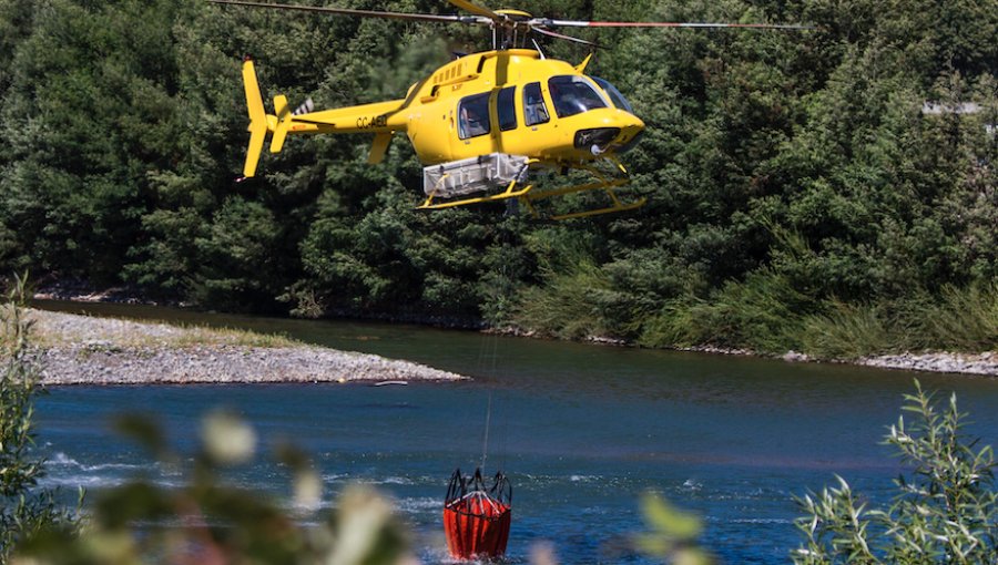 FNE acusa por colusión a tres empresas de helicópteros para combatir incendios forestales