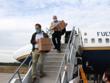 Autoridades de salud encabezan entrega de ventiladores e insumos en Puerto Montt