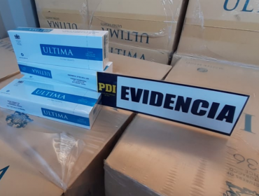 Incautan contrabando de cigarrillos avaluado en más de $400 millones en Arica