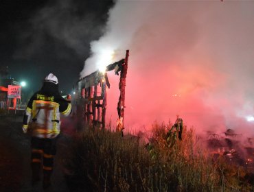 Nuevo atentado en La Araucanía: Quemaron instalaciones de piscicultura en Freire