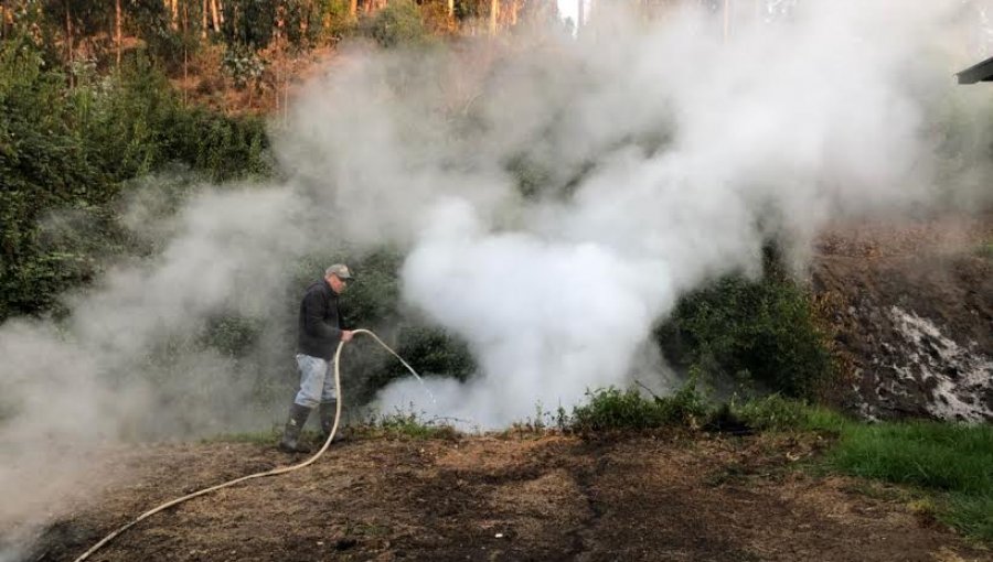 Conaf amplía hasta el 31 de mayo la prohibición de realizar quemas agrícolas en la región de Valparaíso