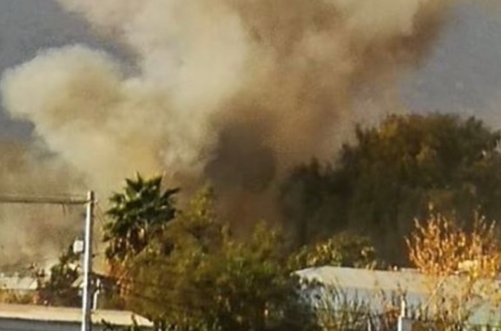 Voraz incendio consumió 29 casas en campamento de Huechuraba