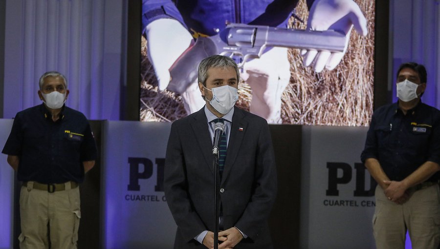 Ministro del Interior anuncia querella en contra de presuntos autores del nuevo "Robo del Siglo"
