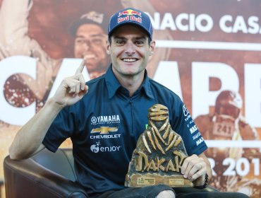 Camila Andrade confirmó que está pololeando con un tricampeón del Rally Dakar